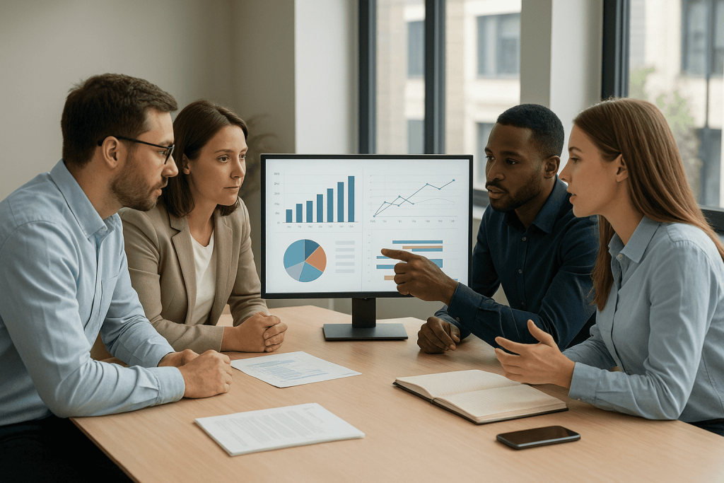 Бизнес‑сцена / команда