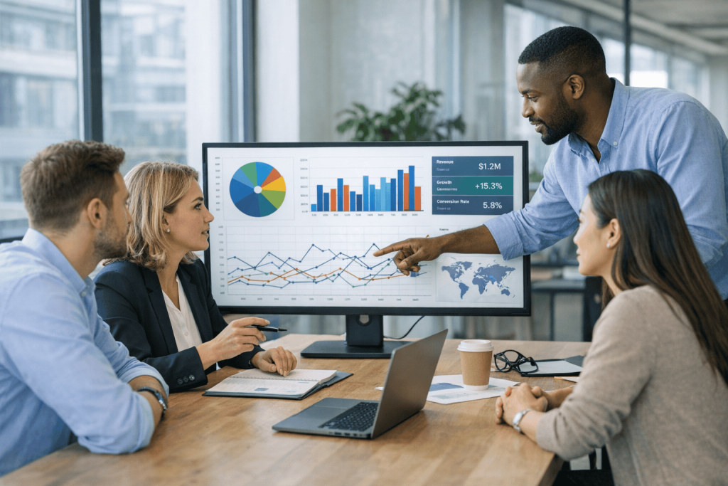 Бизнес‑сцена / команда