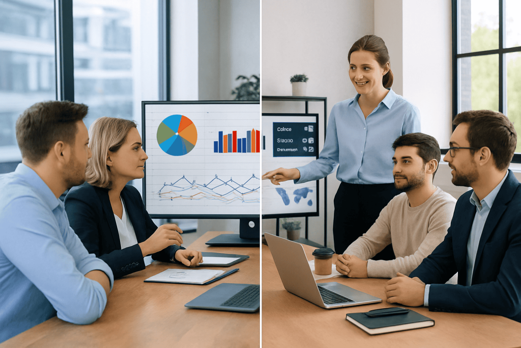 Бизнес‑сцена / команда