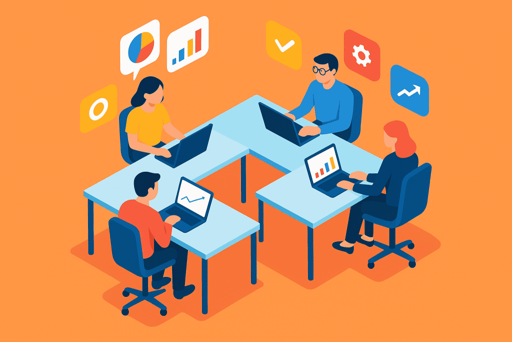 Изометрическая иллюстрация