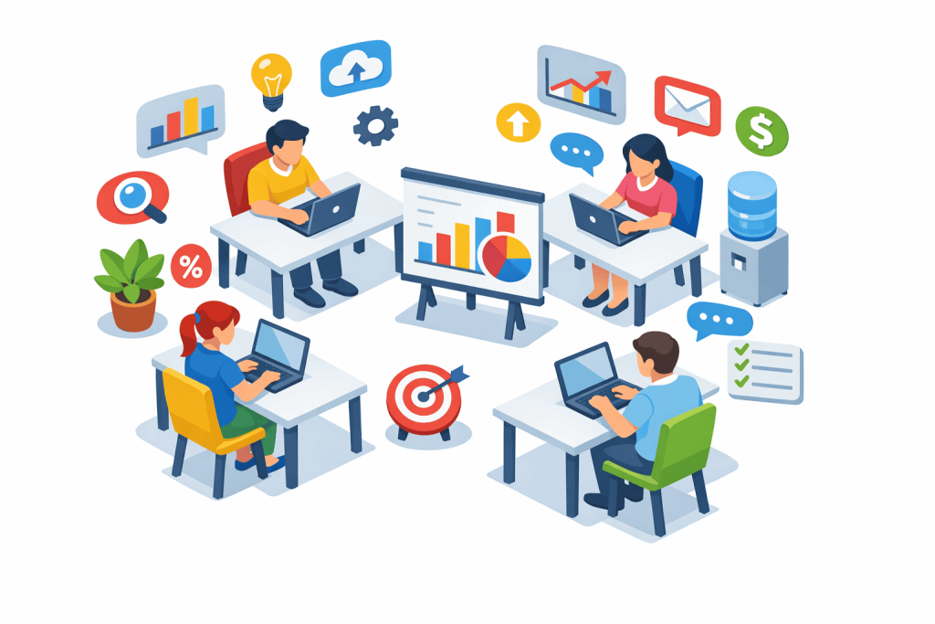 Изометрическая иллюстрация