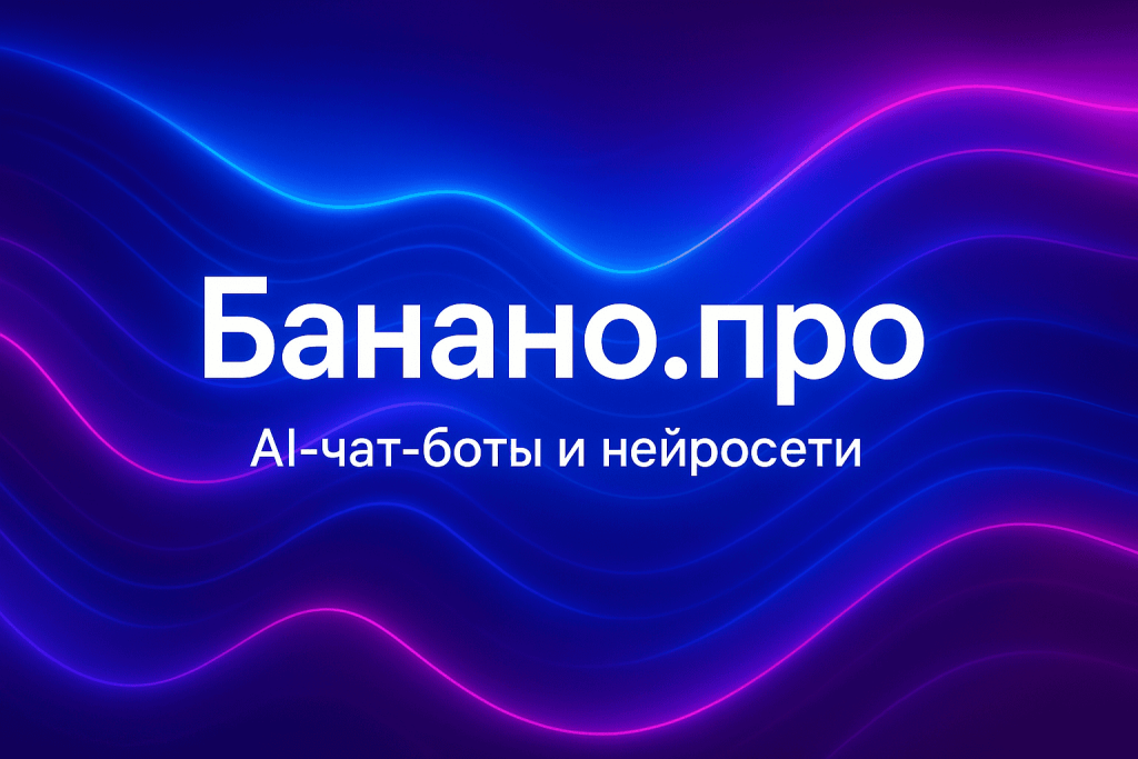 Картинка с текстом — обложка сервиса