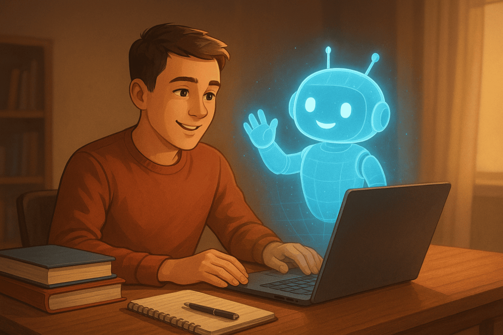 Обучение / студент и AI