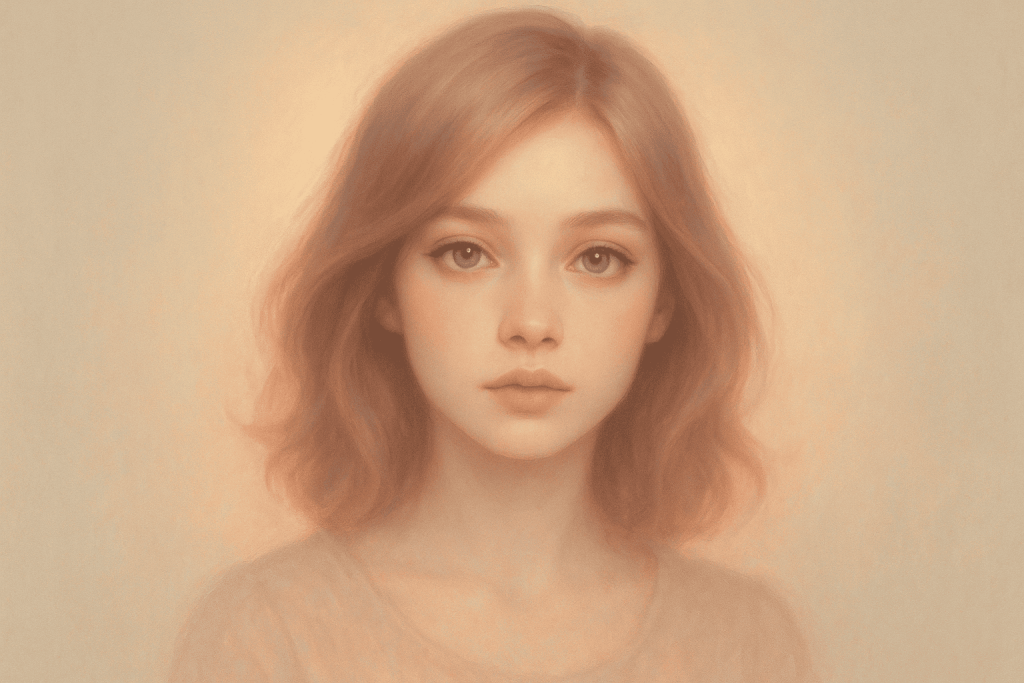 Портрет в стиле иллюстрации